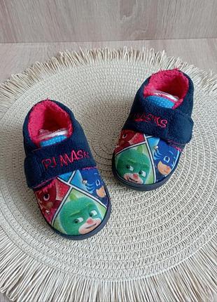 Тапочки pjmasks 4 р. 12.5 см.