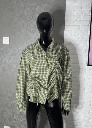 Блуза сорочка зі стяжками великий розмір батал shop28, xxxxxl