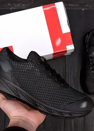Мужские кроссовки летние new balance сетка черные