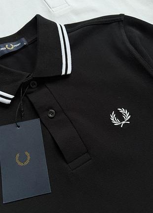 Fred perry лонгслів з коміром 3