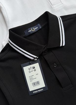 Fred perry лонгслів з коміром 5