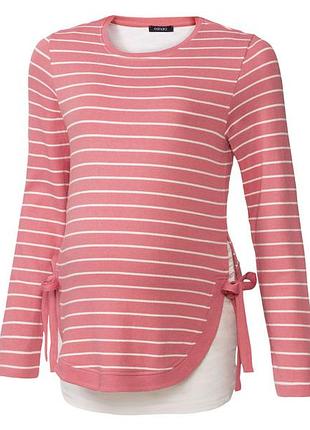 Джемпер для вагітних для жінки esmara lycra® 393212 l рожевий