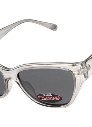 Окуляри alterimage eyewear beachy crystal clear polarized (gray), сірі лінзи в напівпрозорій оправі