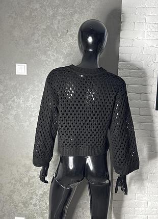 Ажурна кофта джемпер h&m, s 2