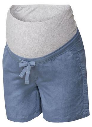 Шорти boyfriend для вагітних для жінки esmara lenzing ecovero 393521 34(xs) блакитний