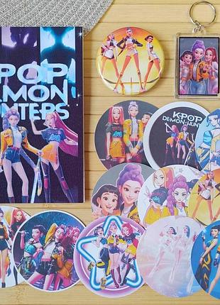 Набір kpop demon hunters 3 4 предметів (26331)