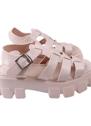 Босоножки женские fashion бежевые, 36