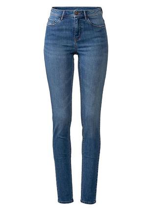 Джинсы skinny зауженные облегающие для женщины esmara lycra® 497485 44(l) синий