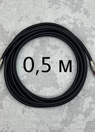 Межблочный кабель rca-rca audiocomfic 0.5 метра (красная метка)