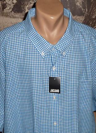 Огромная лёгкая тенниска-рубашка "jacamo" р-5xl новая!