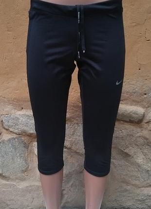 Nike dri fit спортивные бриджи,капри,m