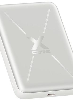 Портативна батарея proove x-core 22.5w 10000mah silver/white