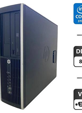 Компьютер hp compaq 6300 pro sff / intel core i5-3470 (4 ядра по 3.2 - 3.6 ghz) / 8 gb ddr3 / 250 gb hdd / intel hd graphics 2000