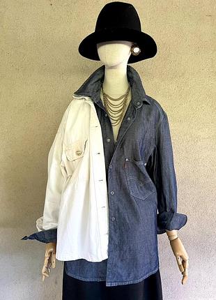 Джинсовая рубашка,унисекс,levi's