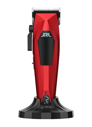 Профессиональная машинка для стрижки красная jrl 3000c, jrl-3000ce-f