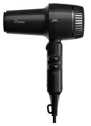 Професійний компактний фен для волосся jrl vortice чорний, 2400w, jrl-cy2025l-b