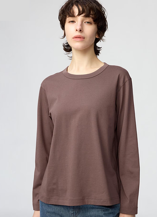 Лонгслив supima uniqlo (484050)