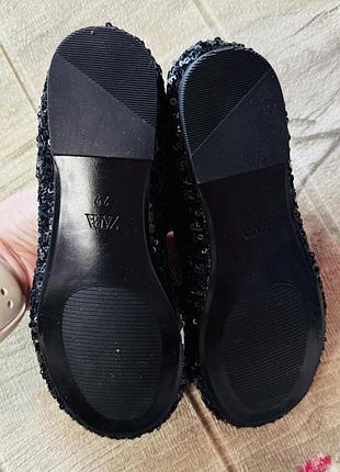 Балетки/туфлі zara 3