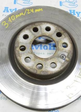 Диск тормозной передний левый audi a3 8v 15-20 (02) 24мм