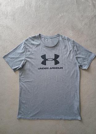 Брендовая футболка under armour.