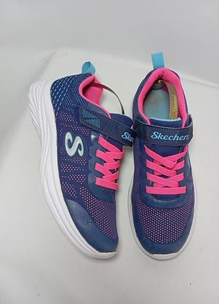 Кроссовки для девочки skechers 302448l синие (195204821589)