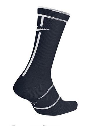 Носки тенісні nike court essential crew 1 пара obsidian/white