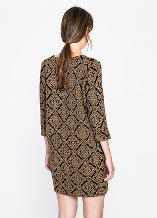 Zara плотное платье мини 4