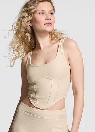 Топ корсет pink victoria’s secret