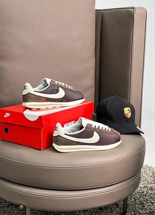 Nike cortez m brown beige 3
