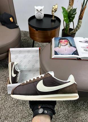 Nike cortez m brown beige 7