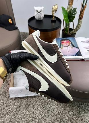 Nike cortez m brown beige 4