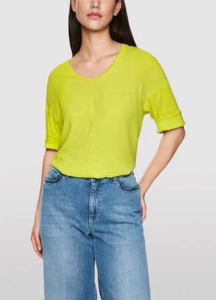Стильна футболка marc cain р. 6 преміум,  xl/ xxl/ 2xl блуза майка блузка, базова, мінімалістична