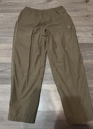 Вінтажні нейлонові штани nike vintage track pants y2k оригінал