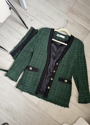 Костюм zara (в стилі old money)