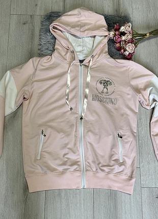 Чудова кофта олімпійка moschino м-l