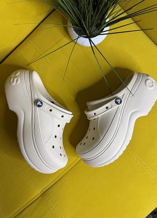 Crocs bella clog bone