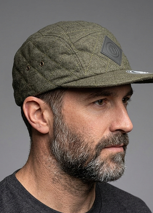 Мужская кепка пятипанелька state of wow 5-panel cap green haki, данная размер one size