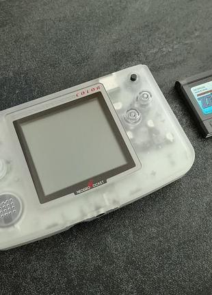 Портативна приставка snk neogeo pocket color + картридж