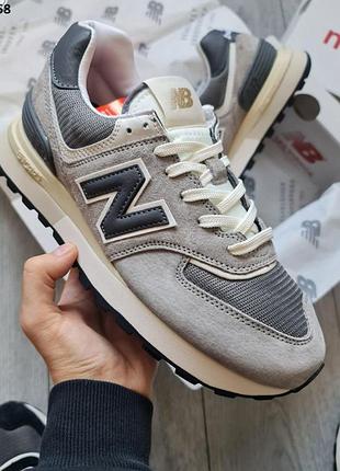 Стильные кроссовки new balance 574 bege