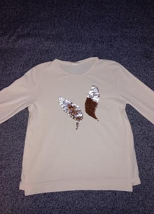 Кофточка zara на дівчинку 9-10 років,140см