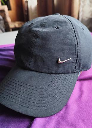 Кепка, бейсболка nike heritage86 black. оригінал