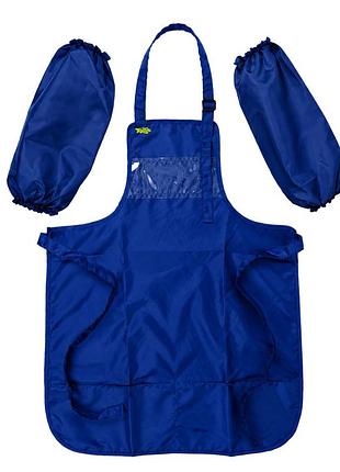 Фартук для творчества с нарукавниками (blue) рост 150-158 см