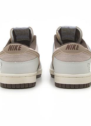 Nike sb dunk low beige brown bear