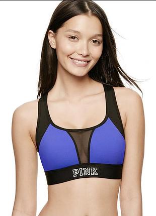Спотивний синій топ victoria secret