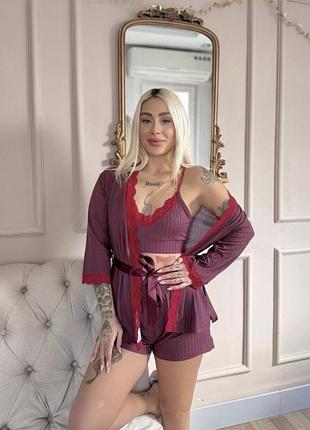 Домашній жіночий комплект xs/s pijamoni