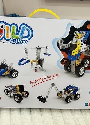 Конструктор build & play електромеханічний, 113 деталей