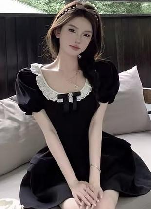 Елегантна сукня у стилі coquette / vintage
