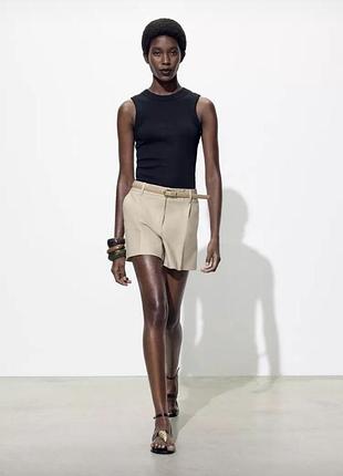 Бежеві шорти zara
