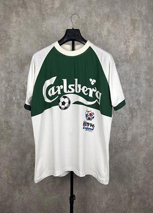 Редкая винтажная футбольная промо-футболка carlsberg евро-96 английская размер xl