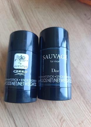 Комплект из двух дезодорантов dior sauvage
